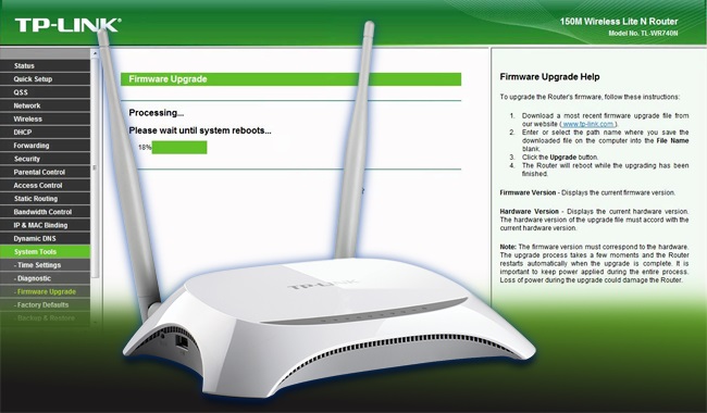 آموزش به‌روزرسانی فریمور (Firmware) مودم‌های TP-Link