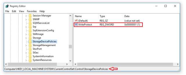 آموزش رفع خطای The disk is Write Protected