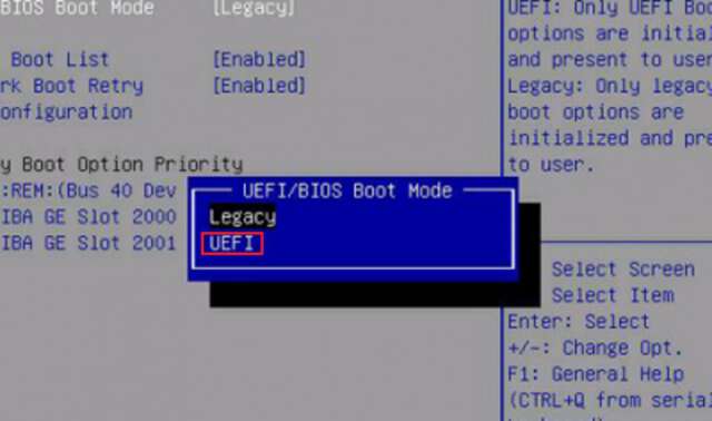 آموزش نصب سیستم‌عامل ویندوز از طریق بسترهای UEFI و BIOS