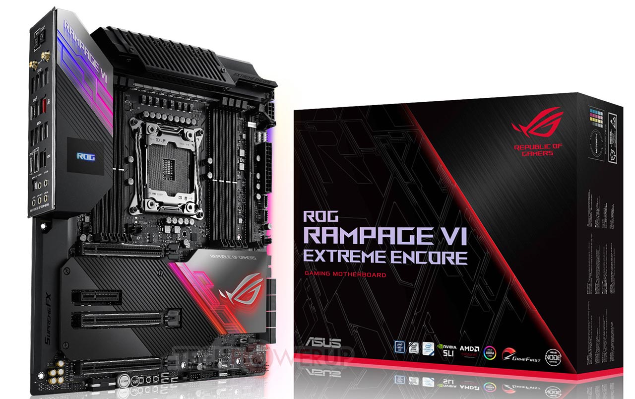 مادربرد ROG Rampage VI Extreme Encore معرفی شد