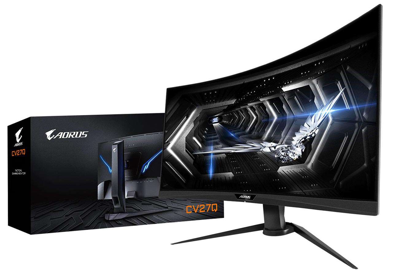 گیگابایت نمایشگر تاکتیکی AORUS CV27Q را روانه بازار کرد