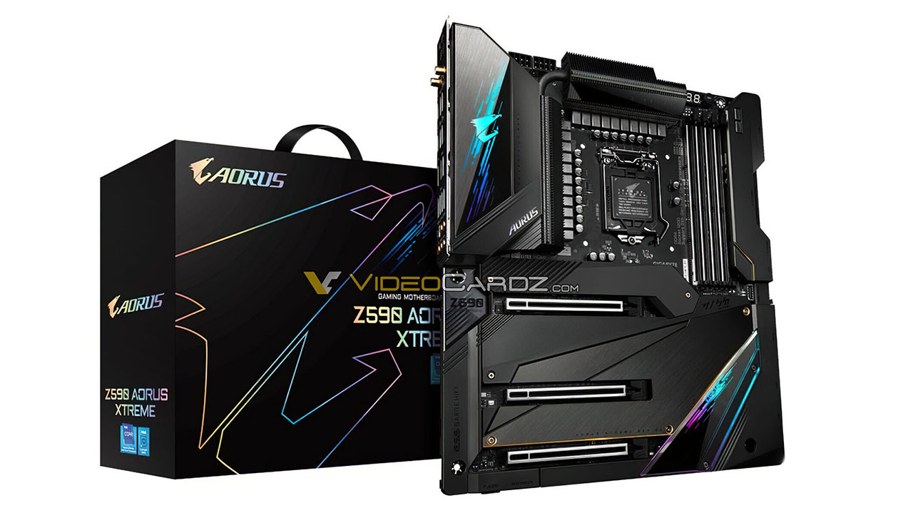 تصویری از GIGABYTE Z590 AORUS Xtreme، پرچم‌دار بعدی مادربوردهای گیگابایت