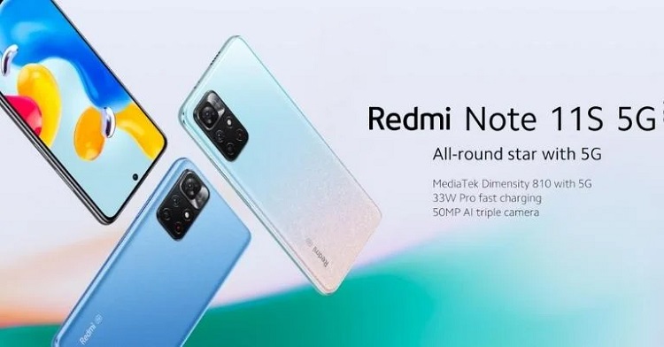 Redmi note 11s 5G 4/128GB گوشی هوشمند شیائومی