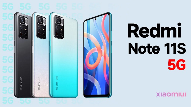 Redmi note 11s 5G 6/128GB گوشی هوشمند شیائومی